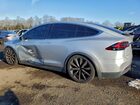 2016 Tesla Model X Серебряный vin: 5YJXCAE20GF006236