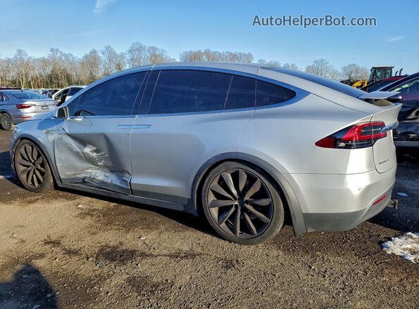 5YJXCAE20GF006236 2016 TESLA MODEL Серебряный Задняя левая четверть
