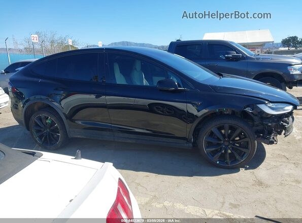 5YJXCAE23KF141591 2019 TESLA MODEL X Black Vista interior trasera