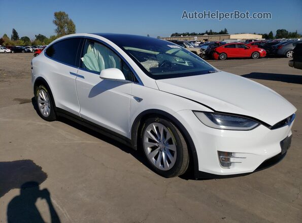 5YJXCAE28GF020210 2016 TESLA MODEL Белый Передняя правая четверть