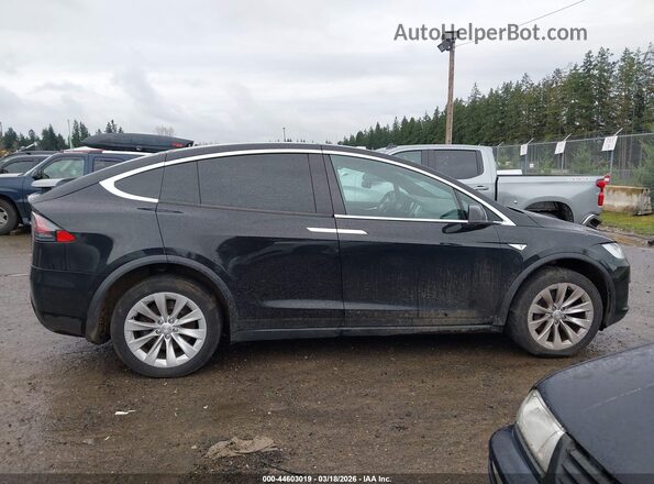 5YJXCBE20GF016416 2016 TESLA MODEL X Черный Вид задней части салона