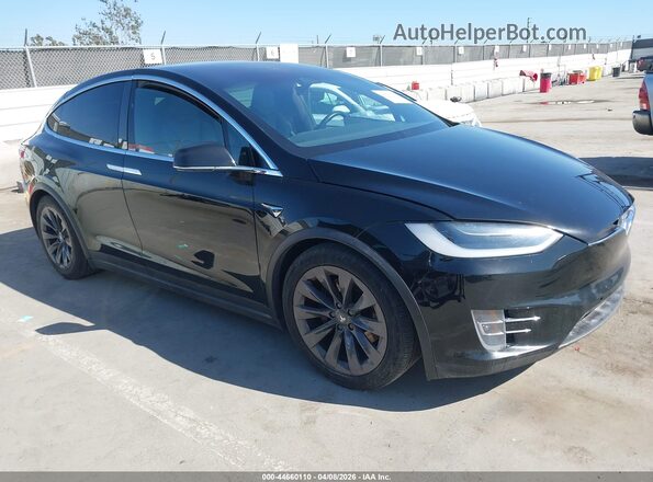 5YJXCBE23JF103587 2018 TESLA MODEL X Черный Передняя правая четверть