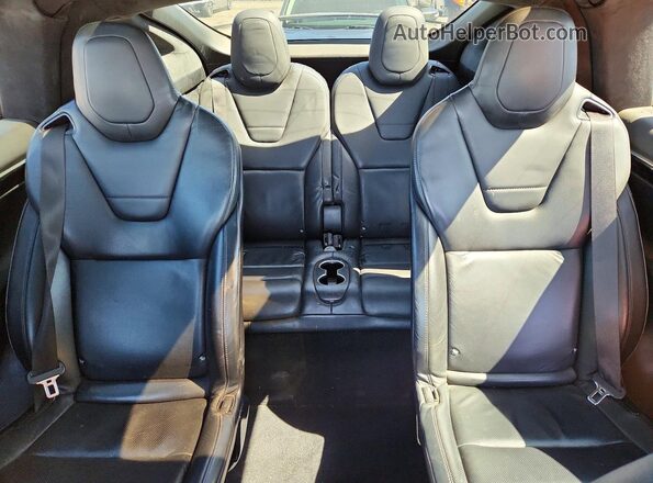 5YJXCBE47GF023641 2016 TESLA MODEL Черный Вид задних сидений