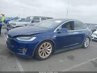 2016 Tesla Model X 75d/p100d/p90d Синий vin: 5YJXCBE4XGF006994