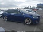 2016 Tesla Model X 75d/p100d/p90d Синий vin: 5YJXCBE4XGF006994