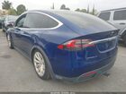 2016 Tesla Model X 75d/p100d/p90d Синий vin: 5YJXCBE4XGF006994