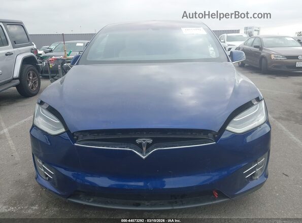 5YJXCBE4XGF006994 2016 TESLA MODEL X Синий Вид спереди