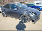 2021 Tesla Model Y Long Range Dual Motor All-wheel Drive Gray vin: 5YJYGAEE1MF287655