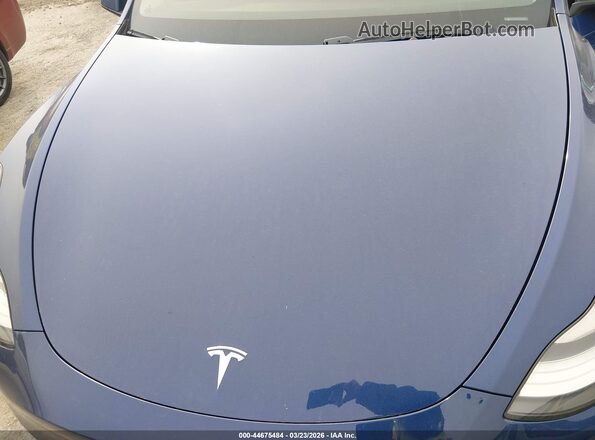 5YJYGDEE1LF032942 2020 TESLA MODEL Y Синий Вид сзади
