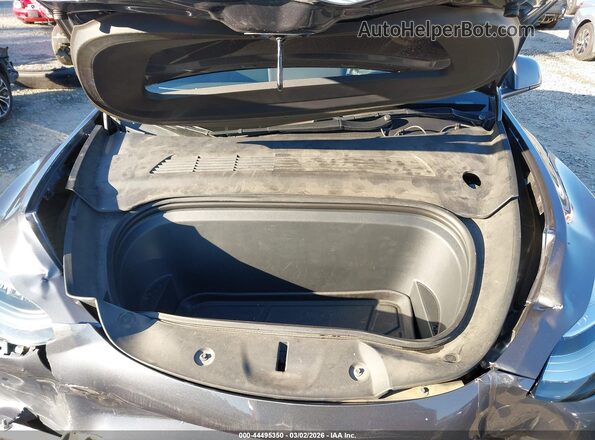 5YJYGDEE1MF069345 2021 TESLA MODEL Y Gray Vista trasera