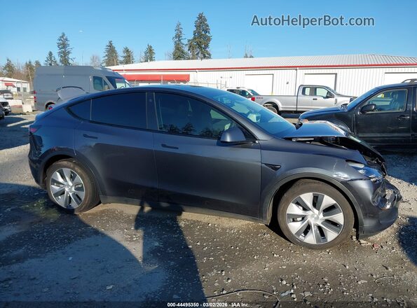 5YJYGDEE1MF069345 2021 TESLA MODEL Y Gray Vista del cuadro de instrumentos