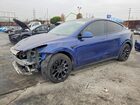 2021 Tesla Model Y Blue vin: 5YJYGDEE1MF070530