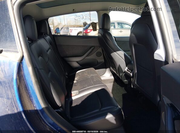 5YJYGDEE1MF078627 2021 TESLA MODEL Y Blue VIN կոդի պիտակի տեսք