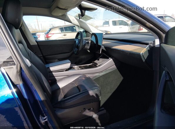 5YJYGDEE1MF078627 2021 TESLA MODEL Y Blue Սալոնի դիմացի տեսք