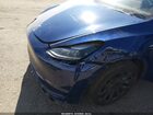 2021 Tesla Model Y Long Range Dual Motor All-wheel Drive Blue vin: 5YJYGDEE1MF078627