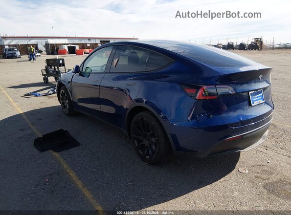 5YJYGDEE1MF078627 2021 TESLA MODEL Y Blue Հետևի ձախ