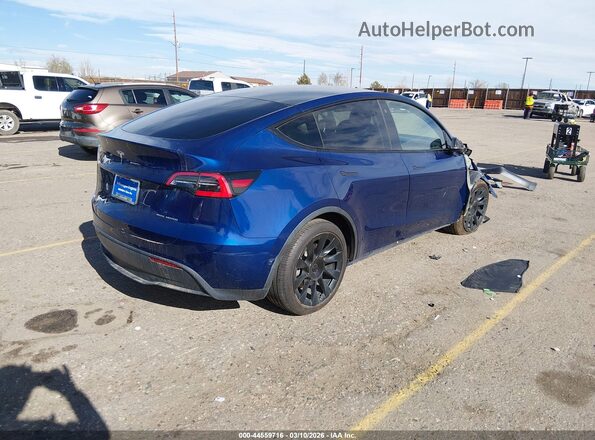 5YJYGDEE1MF078627 2021 TESLA MODEL Y Blue Հետևի աջ