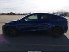 2021 Tesla Model Y Long Range Dual Motor All-wheel Drive Blue vin: 5YJYGDEE1MF078627