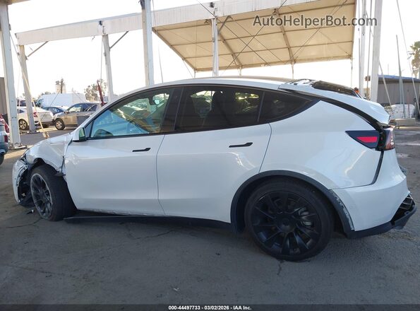 5YJYGDEE1MF233080 2021 TESLA MODEL Y Белый Вид задней части салона