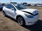 2021 Tesla Model Y Long Range Dual Motor All-wheel Drive White vin: 5YJYGDEE2MF183421