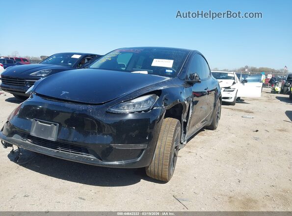 5YJYGDEE2MF296480 2021 TESLA MODEL Y Black Передня ліва чверть