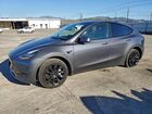 2021 Tesla Model Y Gray vin: 5YJYGDEE2MF305937
