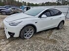 2021 Tesla Model Y White vin: 5YJYGDEE3MF257543