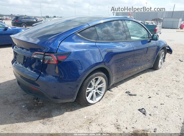 5YJYGDEE4MF178950 2021 TESLA MODEL Y Blue უკანა მარჯვენა