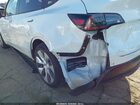 2020 Tesla Model Y Long Range Dual Motor All-wheel Drive White vin: 5YJYGDEE7LF013781