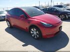 2020 Tesla Model Y Long Range Dual Motor All-wheel Drive Red vin: 5YJYGDEE9LF044708