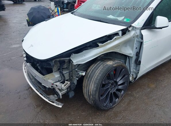 5YJYGDEF0MF209832 2021 TESLA MODEL Y Белый Вид спереди