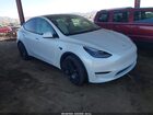 2021 Tesla Model Y Performance Dual Motor All-wheel Drive White vin: 5YJYGDEF1MF209399