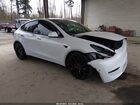 2021 Tesla Model Y Performance Dual Motor All-wheel Drive White vin: 5YJYGDEF3MF189415