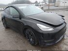 2021 Tesla Model Y Performance Dual Motor All-wheel Drive Черный vin: 5YJYGDEF4MF076153