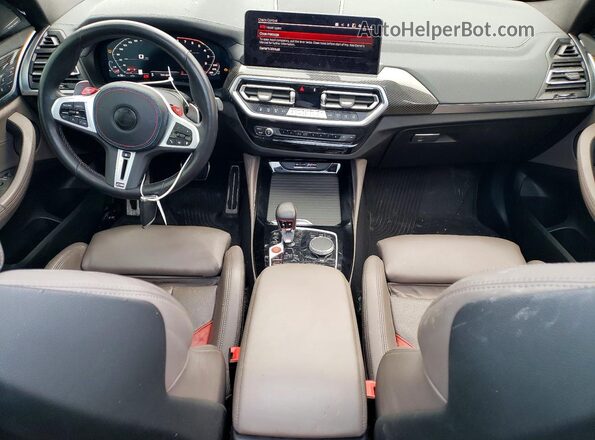 5YM13EC02P9R88125 2023 BMW X3 Black Vista del salpicadero