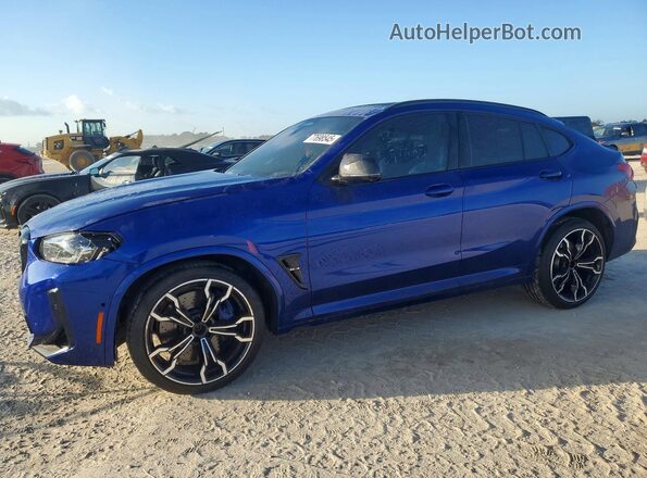 5YM23EC03P9R59740 2023 BMW X4 Синий Передняя левая четверть