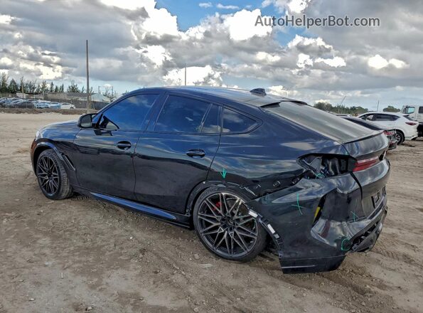5YMCY0C03P9N59492 2023 BMW X6 Черный Задняя левая четверть