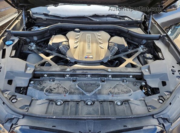 5YMCY0C06P9R25266 2023 BMW X6 Черный Вид подкапотного пространства