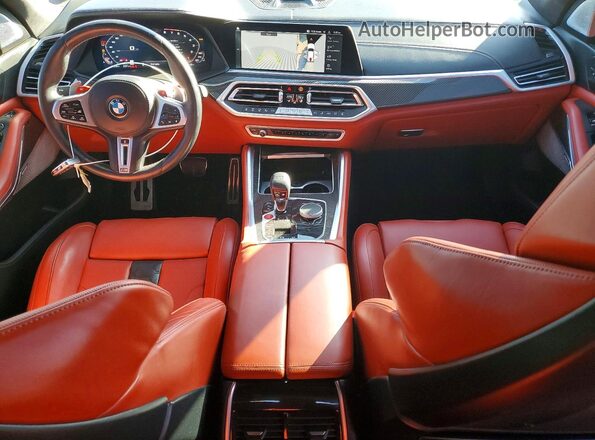 5YMJU0C08P9P69718 2023 BMW X5 Red Вид панелі приладів