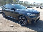 2021 Bmw X3 M   Black vin: 5YMTS0C06M9F01019