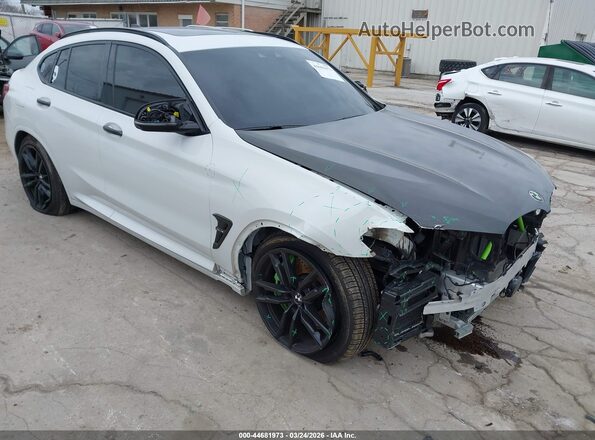 5YMUJ0C01LLU67299 2020 BMW X4 White Delantero derecho