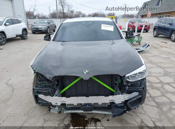 5YMUJ0C01LLU67299 2020 BMW X4 White Vista interior trasera