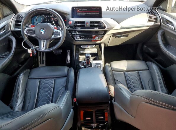 5YMUJ0C0XLLU67219 2020 BMW X4 Black Widok deski rozdzielczej