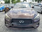 2020 Infiniti Q50 3.0t Luxe Темно-бордовый vin: JN1EV7AP0LM200498