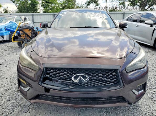 JN1EV7AP0LM200498 2020 INFINITI Q50 Темно-бордовый Вид сзади