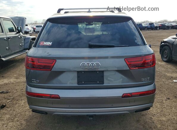 WA1LAAF78HD017793 2017 AUDI Q7 Gray Вид салону спереду