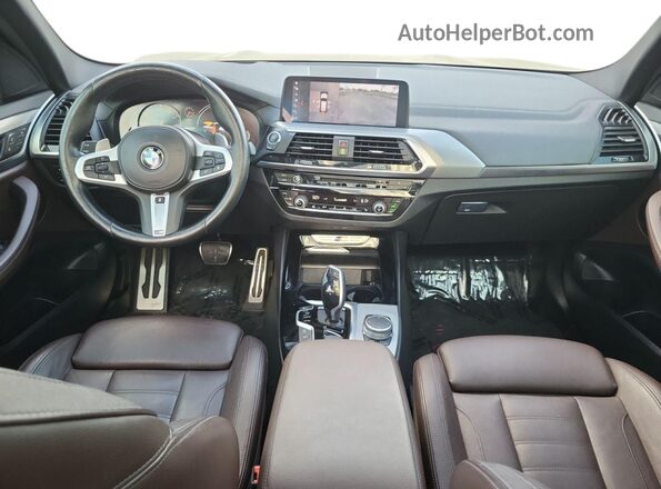5UXTS3C56K0Z09071 2019 BMW X3 Черный Вид задних сидений