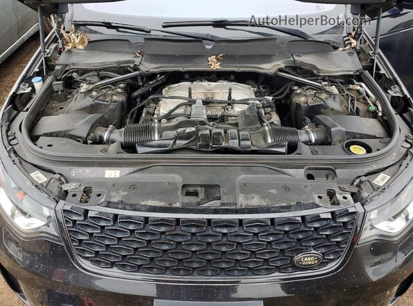 SALRHBBV3HA042147 2017 LAND ROVER DISCOVERY Black ძრავის განყოფილების ხედი