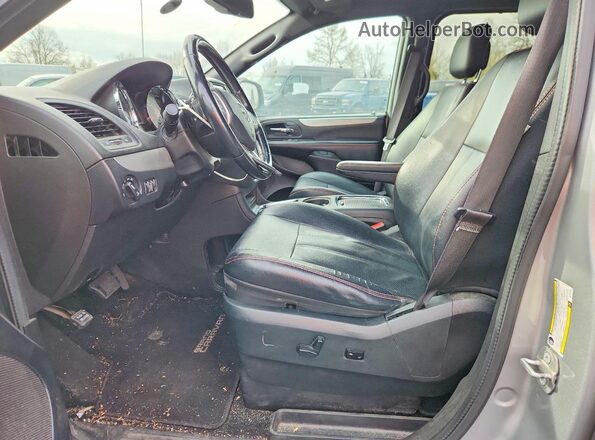 2C4RDGEG3JR140769 2018 DODGE GRAND Серебряный Вид панели приборов