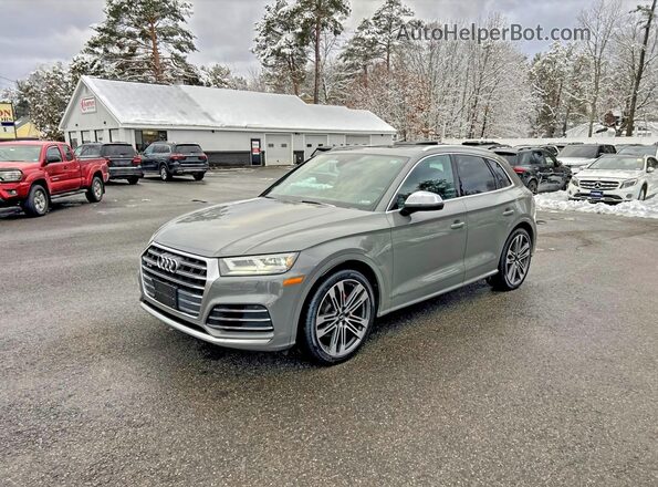 WA1B4AFYXK2022198 2019 AUDI SQ5 Серый Задняя левая четверть